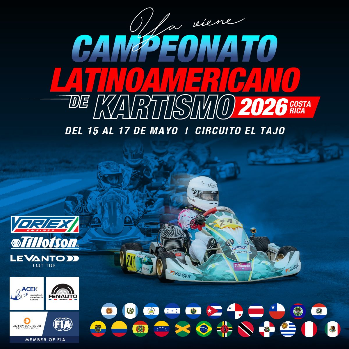 Latinoamericano de Kartismo 2026